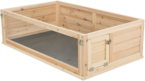 TRIXIE INDOOR REN CAVIA HOUT / PLEXIGLAS 114X74X30 CM