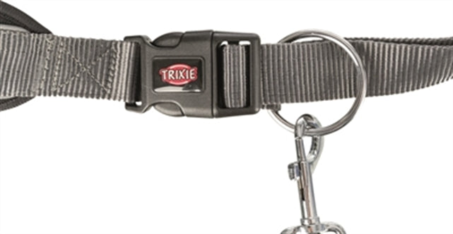 TRIXIE JOGGINGLIJN GRIJS 75-120 CM