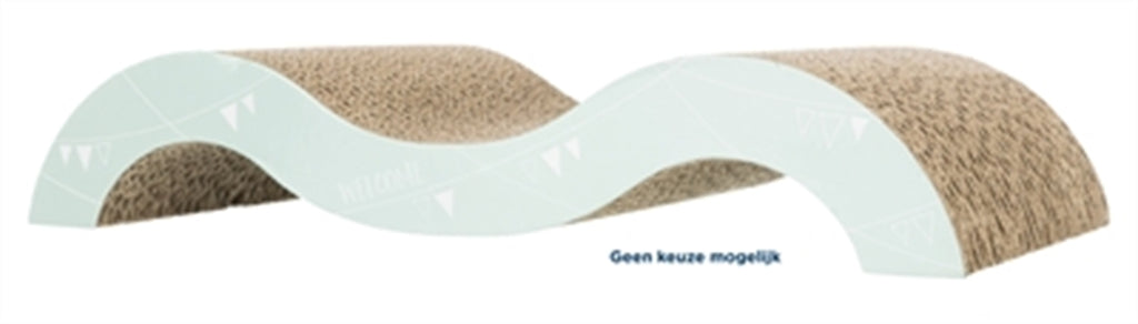 TRIXIE JUNIOR KRABPLANK GOLF LILA / MINTGROEN 38X18X6 CM