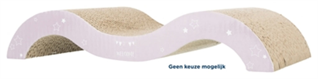 TRIXIE JUNIOR KRABPLANK GOLF LILA / MINTGROEN 38X18X6 CM