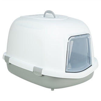 TRIXIE KATTENBAK PRIMO XXL TOP MET KAP GRIJS / WIT 71X56X47 CM