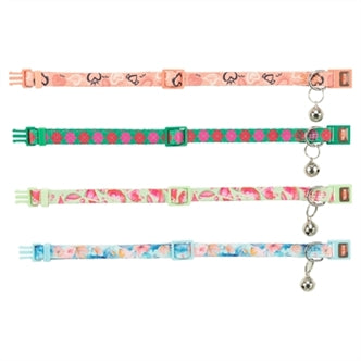 TRIXIE KATTENHALSBAND FLOWER POWER ASSORTI 19-31X1 CM