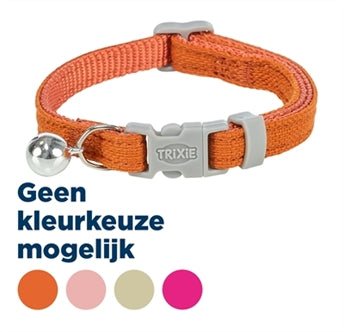 TRIXIE KATTENHALSBAND KATOENLOOK ASSORTI 20-30X1 CM