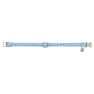 TRIXIE KATTENHALSBAND STIPPEN MOTIEF BLAUW 20-30X1 CM