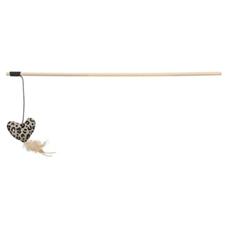 TRIXIE KATTENHENGEL HART HOUT / KATOEN MET KATTENKRUID / CATNIP 50 CM