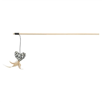 TRIXIE KATTENHENGEL HART HOUT / KATOEN MET KATTENKRUID / CATNIP 50 CM