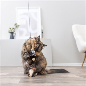 TRIXIE KATTENHENGEL STER PLUCHE MET KATTENKRUID / CATNIP 50 CM