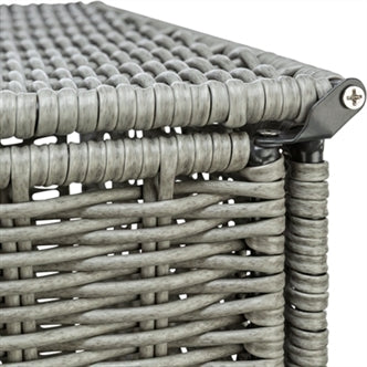 TRIXIE KATTENMAND AMALIA HOEKIG POLYRATTAN GRIJS 37X35X57 CM