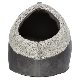 TRIXIE KATTENMAND IGLO CALIDA WARMTEREFLECTEREND GRIJS-WIT / ZWART 50X30X35 CM