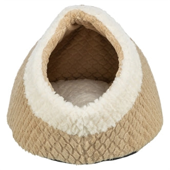 TRIXIE KATTENMAND IGLO KALINE MIO LICHTBRUIN / CREME 35X41X26 CM