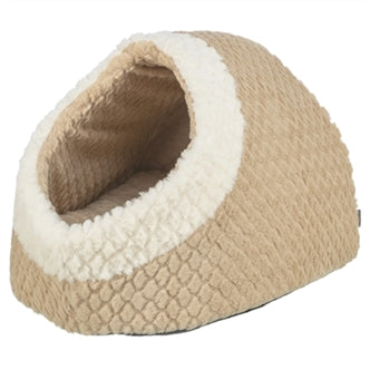 TRIXIE KATTENMAND IGLO KALINE MIO LICHTBRUIN / CREME 35X41X26 CM