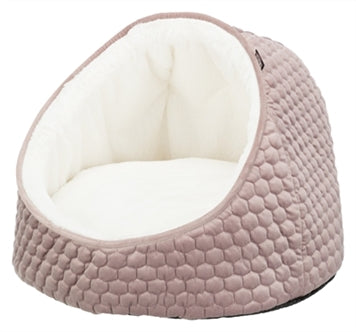 TRIXIE KATTENMAND IGLO LIVIA ROZE / CREME 45X45X33 CM