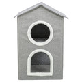 TRIXIE KATTENMAND / KATTENHUIS NORA SOFT 2 VERDRIEPINGEN LICHTGRIJS 47X47X67 CM