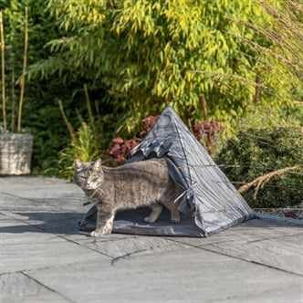 TRIXIE KATTENMAND TIPI SAMOA GRIJS 55X55X50 CM