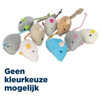 TRIXIE KATTENSPEELGOED MUIS PLUCHE MET CATNIP 5 CM