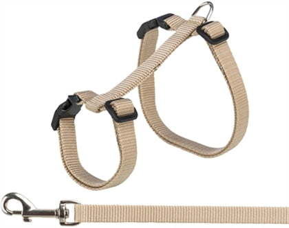 TRIXIE KATTENTUIG MET RIEM ASSORTI 34-57 CM/13MM 120 CM
