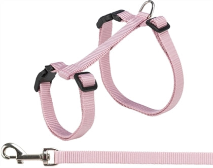 TRIXIE KATTENTUIG MET RIEM ASSORTI 34-57 CM/13MM 120 CM