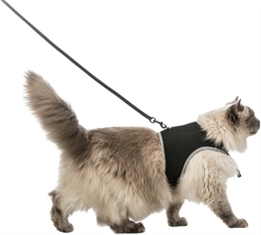 TRIXIE KATTENTUIG SOFT MET RIEM ASSORTI 24-42 CMX1,2 MTR