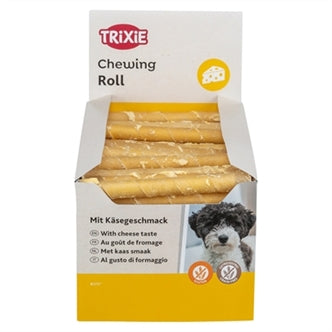 TRIXIE KAUWROL GEVULD KAAS 12 CM 22 GR 100 ST