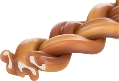 TRIXIE KAUWVLECHT MET BULLEPEES 15 CM 35 GR 50 ST