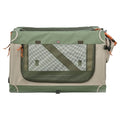 TRIXIE KENNEL COMFY BENCH STOF / REISMAND OLIJFGROEN / BEIGE 47,5X70X44,5 CM