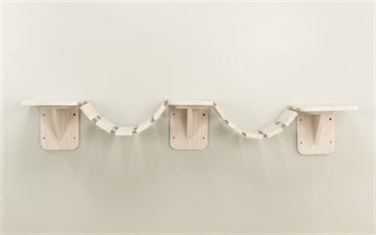 TRIXIE KLIM / KLAUTERLADDER WAND WIT 150X30 CM