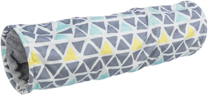 TRIXIE KNAAGDIERTUNNEL SUNNY PLUCHE GRIJS 70X19X19 CM