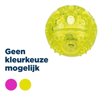 TRIXIE KNIPPERBAL ZONDER GELUID DRIJVEND TPR ASSORTI 7,5X7,5X7,5 CM