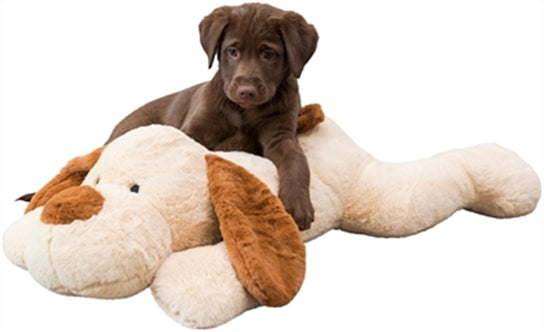 TRIXIE KNUFFEL HONDBENNY PLUCHE BEIGE / BRUIN 75 CM