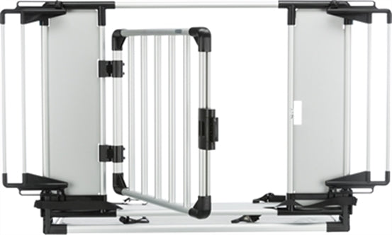 TRIXIE KOFFERBAK HEK ALUMINIUM / KUNSTSTOF GRIJS / ZWART 94-114X69 CM