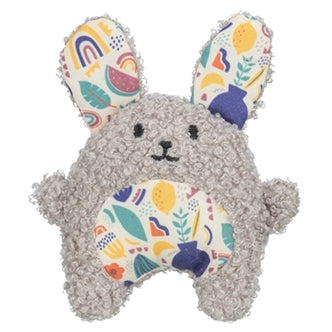 TRIXIE KONIJN PLUCHE MET KATTENKRUID / CATNIP GRIJS 11 CM