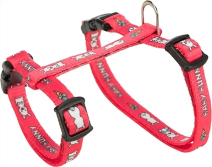 TRIXIE KONIJNENTUIG MET RIEM BABY BUNNY ASSORTI 20-33X0,8 + 125 CM