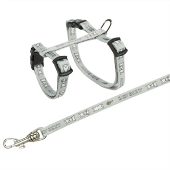 TRIXIE KONIJNENTUIG MET RIEM BABY BUNNY ASSORTI 20-33X0,8 + 125 CM