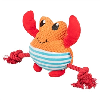 TRIXIE KRAB MET FLOSTOUW ORANJE 28X8,5X20,5 CM