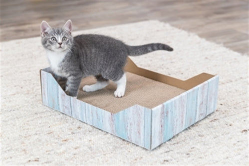 TRIXIE KRABMAND KARTON CATNIP TURQUOISE 45X33X12 CM