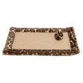 TRIXIE KRABMAT LEO PANTERPRINT BRUIN 55X35 CM