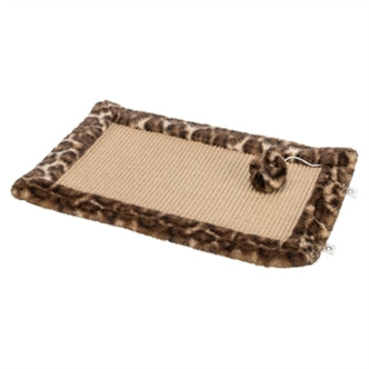TRIXIE KRABMAT LEO PANTERPRINT BRUIN 55X35 CM