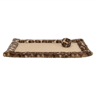 TRIXIE KRABMAT LEO PANTERPRINT BRUIN 55X35 CM