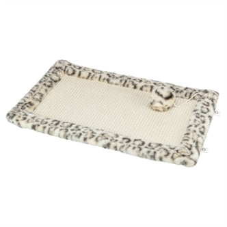 TRIXIE KRABMAT LEO PANTERPRINT CREME 55X35 CM