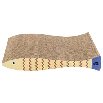 TRIXIE KRABMAT VIS MET CATNIP MINTGROEN / CREME 40X30X11 CM 2 ST