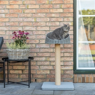 TRIXIE KRABPAAL AMALIA OUTDOOR GRIJS 48X48X88 CM
