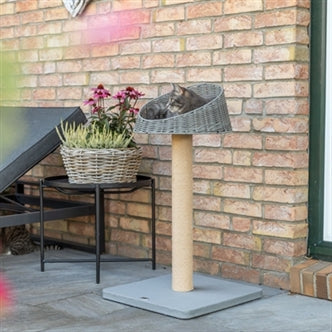 TRIXIE KRABPAAL AMALIA OUTDOOR GRIJS 48X48X88 CM