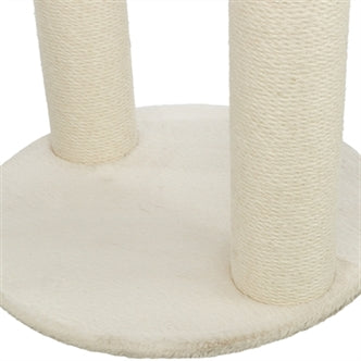 TRIXIE KRABPAAL LEO PANTERPRINT ROND CREME 42X42X82 CM