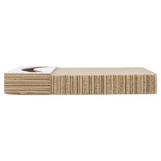 TRIXIE KRABPLANK HARTJES MET BALLEN RECHTHOEKIG KARTON ROOD 38X30X5 CM