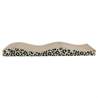 TRIXIE KRABPLANK LEO KARTON PANTERPRINT MET KATTENKRUID / CATNIP 44X25X6 CM 2 ST
