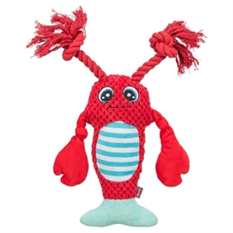 TRIXIE KREEFT MET FLOSTOUW ROOD 34X17X10,5 CM