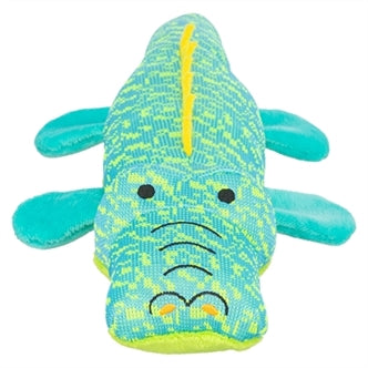 TRIXIE KROKODIL STOF AQUA / GROEN 33X13,5X7,5 CM