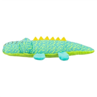 TRIXIE KROKODIL STOF AQUA / GROEN 33X13,5X7,5 CM