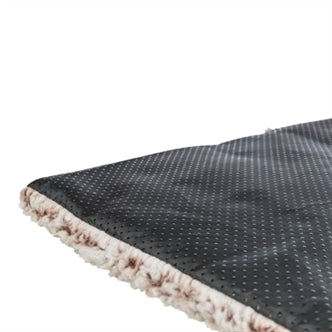 TRIXIE LIGMAT CALIDA MET WARMTEREFLECTERENDE VULLING WIT-BRUIN 60X45 CM