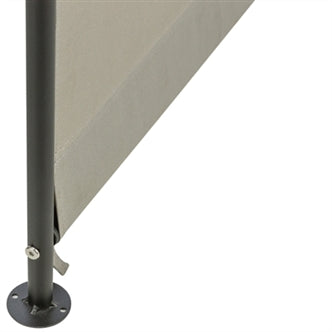 TRIXIE OVERKAPPING VOOR HONDENSTRETCHER BEIGE / ZWART 110X70X100 CM